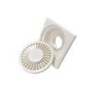 PARRILLA DE BAÑO 2" (PVC)