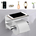 PORTA PAPEL HIGENICO CROMADO