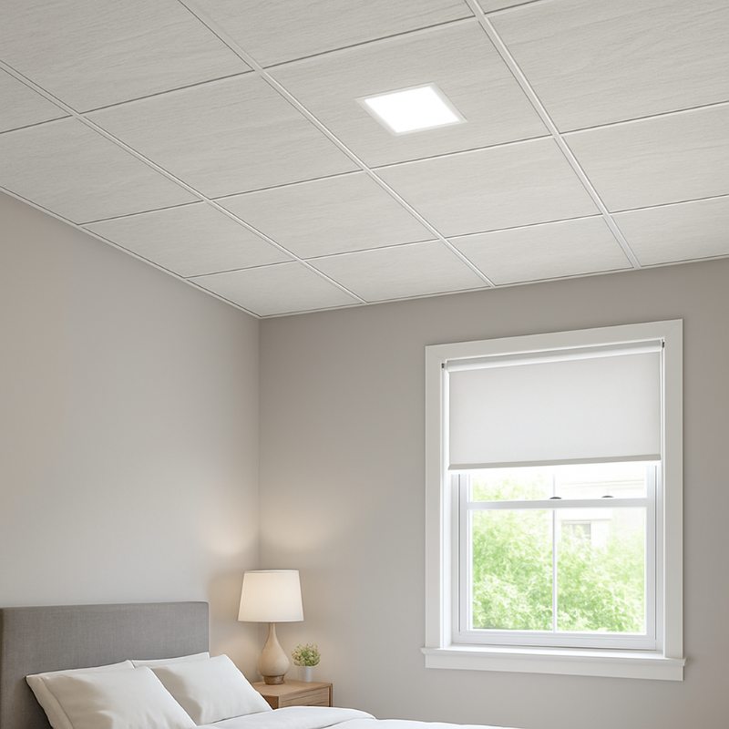 CIELO RASO PVC 2 X 2 MOD. W-002