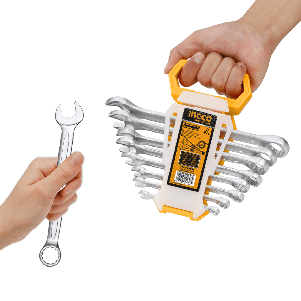 LLAVE DE COMBINACION 6-19MM 8 PCS 