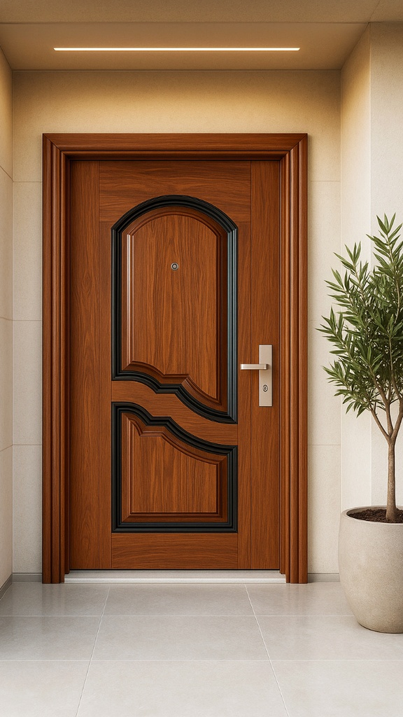 PUERTA MULTILOCK 2130X970X70MM REF. TH-32 (WOOD DERECHA)