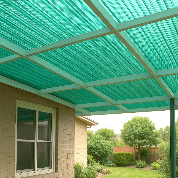 LÁMINA DE POLICARBONATO ALVEOLAR 2.1M*5.8M*8MM