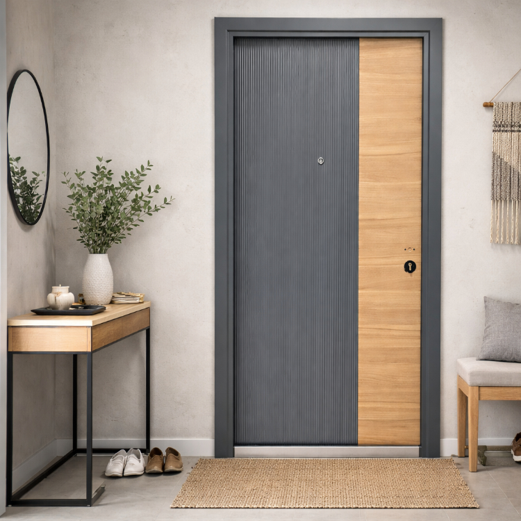 PUERTA MULTILOCK 2130X970X50MM REF. TC-521 (WOOD DERECHA) 