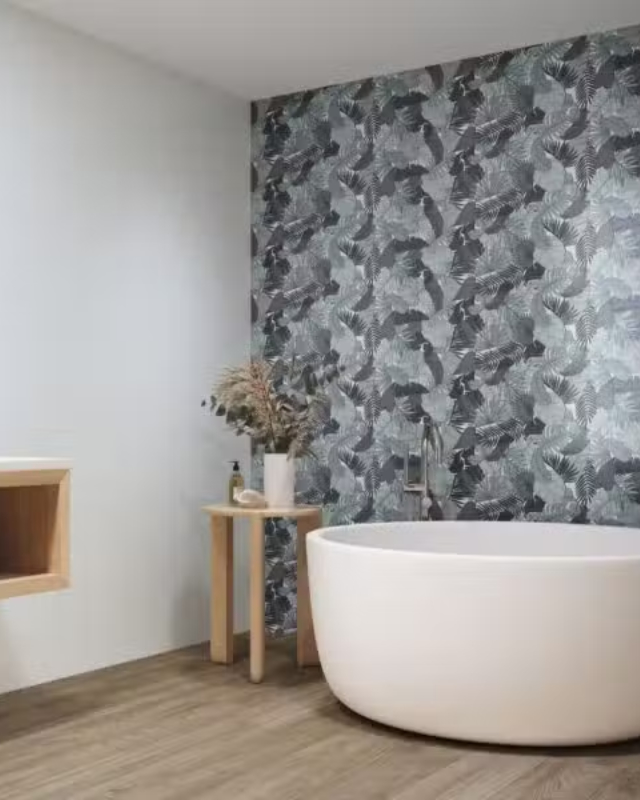 AZULEJO 30 X 90 FLEURS MONTMARTRE CIEL RECT. (4 PZA/1.08 M2) 