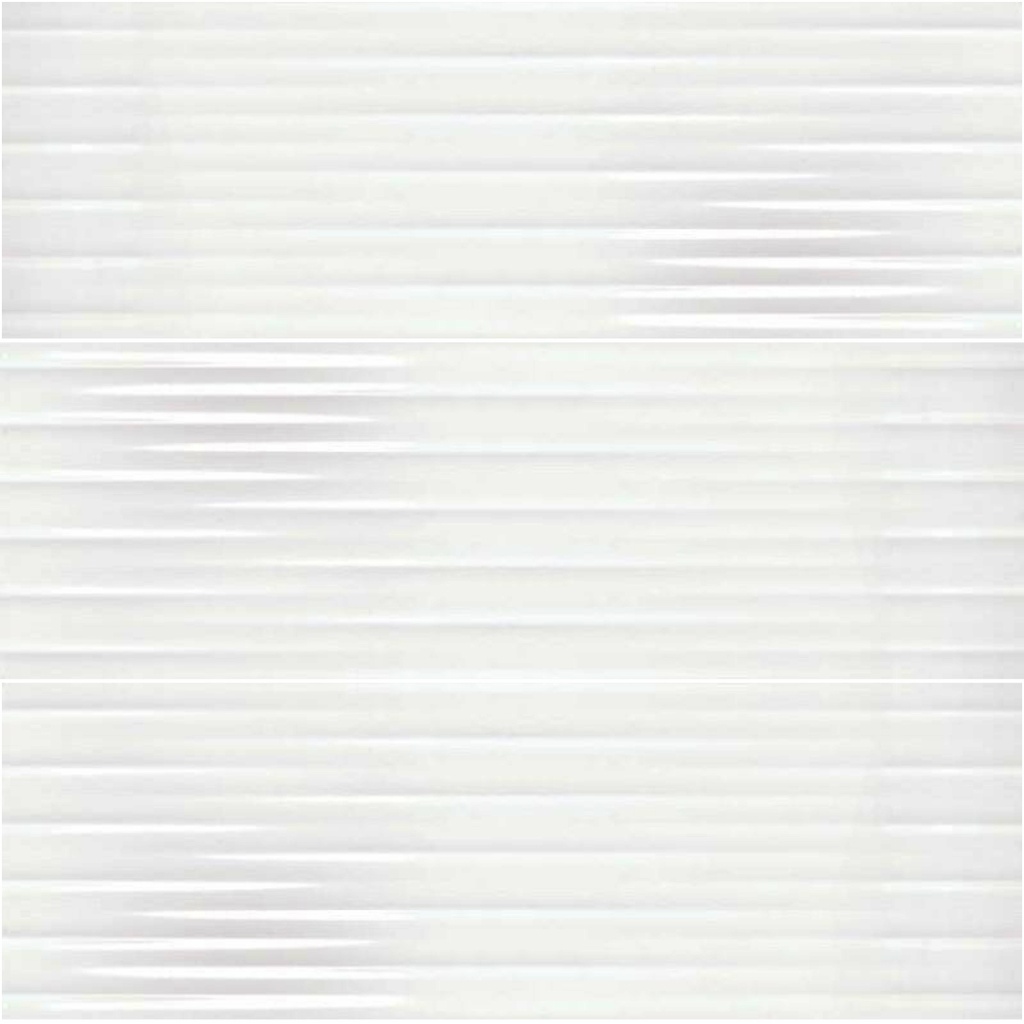 AZULEJO 30 X 90 DRIP BLANCO BRILLO B-THIN RECT. (1.62M)