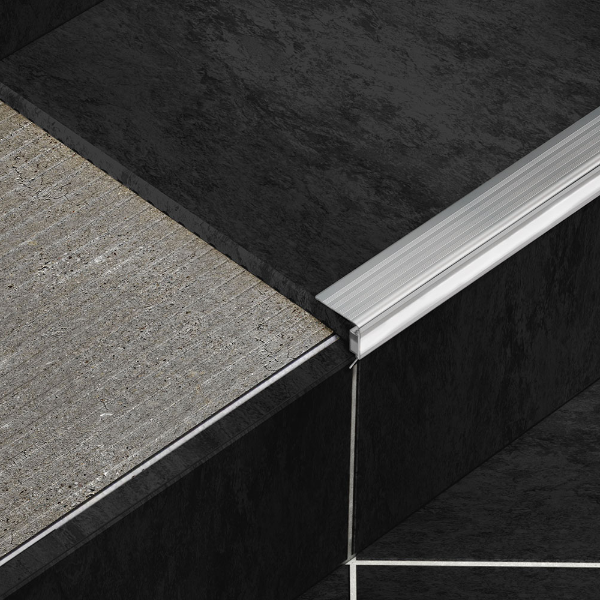 PELDAÑO EXTERIOR 30 X 45 PARA LED PLATA 2.5ML