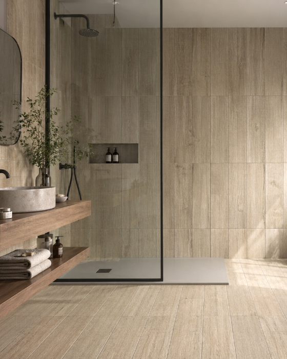 AZULEJO 24 X 88 CLIZI BEIGE MATE (1.27MTS/6PZS)