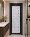 PUERTA DE ALUMINIO NEW 2 X 7 NEGRO