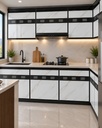 PUERTA ALUMINIO MILANO TITANIUM A:80CM X L:70CM REF.6521 VENT