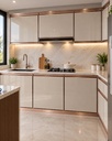 PUERTA ALUMINIO MILANO CHAMPAGNE A:80CM X L:70CM REF.6519