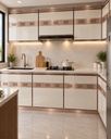 PUERTA ALUMINIO MILANO CHAMPAGNE A:80CM X L:70CM REF.6519 VENT