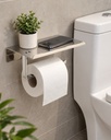PORTA PAPEL HIGENICO ACERO INOX