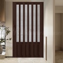 PUERTA PLEGABLE PVC REF. SY-03 TIPO ACORDION 2M X 1M