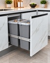 PUERTA ALUMINIO MILANO CARRARA A:40CM X L:52.5CM REF.6521
