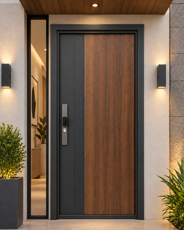 PUERTA MULTILOCK 2130X970X70MM REF. TH-513 (WOOD IZQUIERDA)
