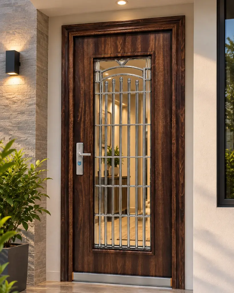 PUERTA MULTILOCK 2130X970X70MM REF. THG-27 (WOOD IZQUIERDA)