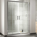 PUERTA CORREDIZA P/BAÑO 1.85X1.90M GLASS A1900-T