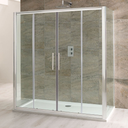 PUERTA CORREDIZA P/BAÑO 1.85X1.20M GLASS A1900-T
