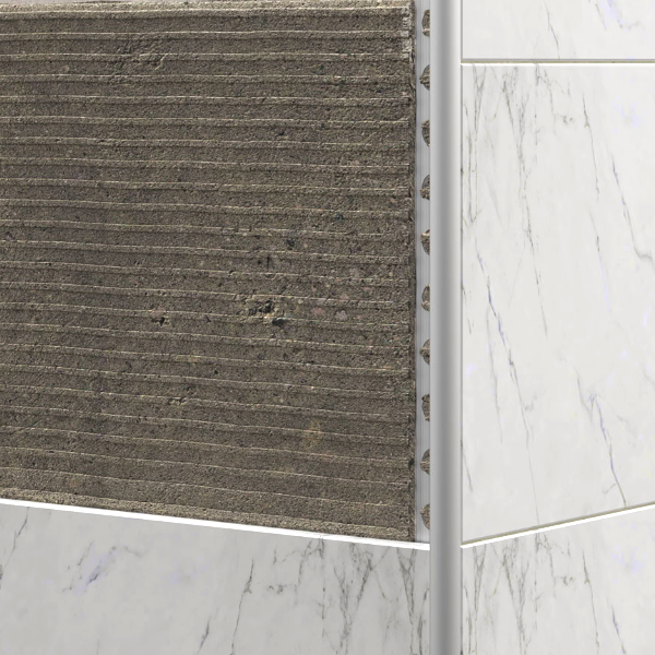 PERFIL ALUMINIO CURVO BRONCE BRILLO 10.5MM