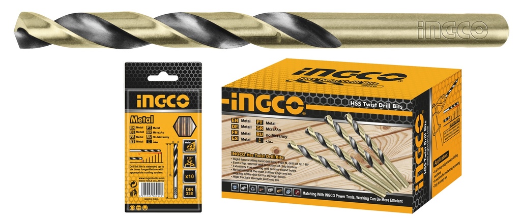 BROCA DE HSS PARA METAL 1/2"