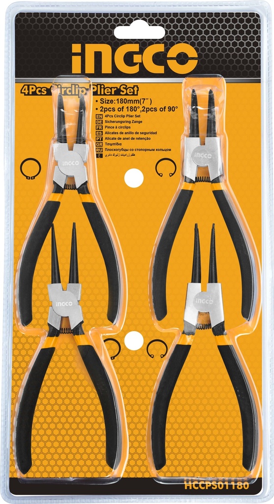 SET ALICATE DE PUNTA 4PCS