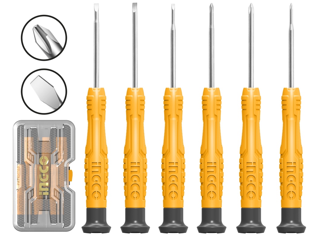 DESTORNILLADOR PRECISION 6PCS