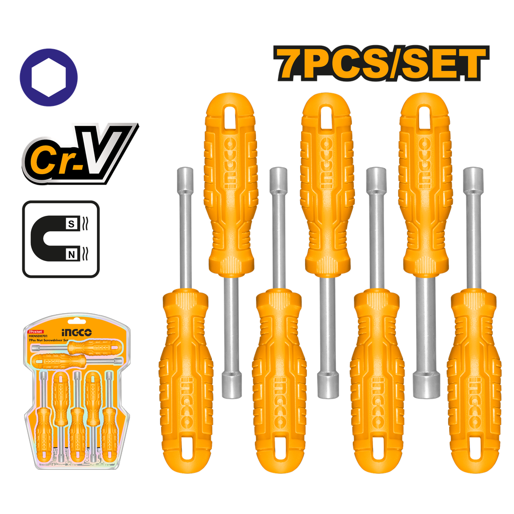 SET 7PCS DESTORNILLADOR DADOS