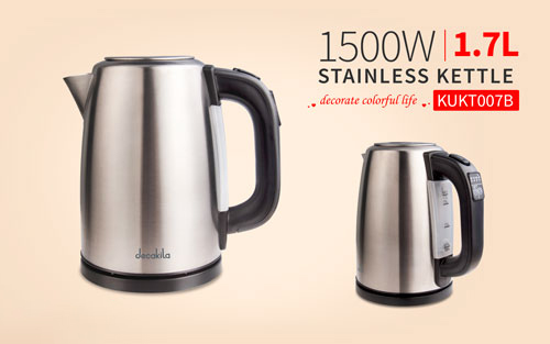 TETERA ACERO INOX 1.7L 1500W