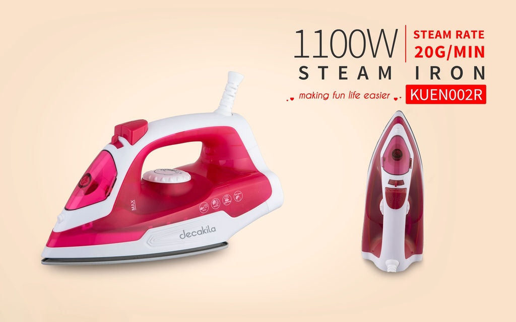 PLANCHA PARA ROPA 1100W