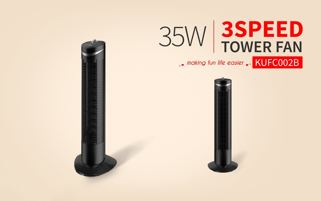 ABANICO DE TORRE 35W