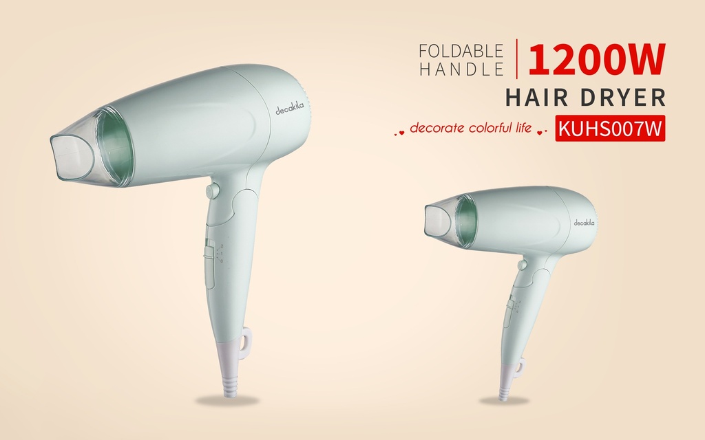 SECADOR DE CABELLO 1200W