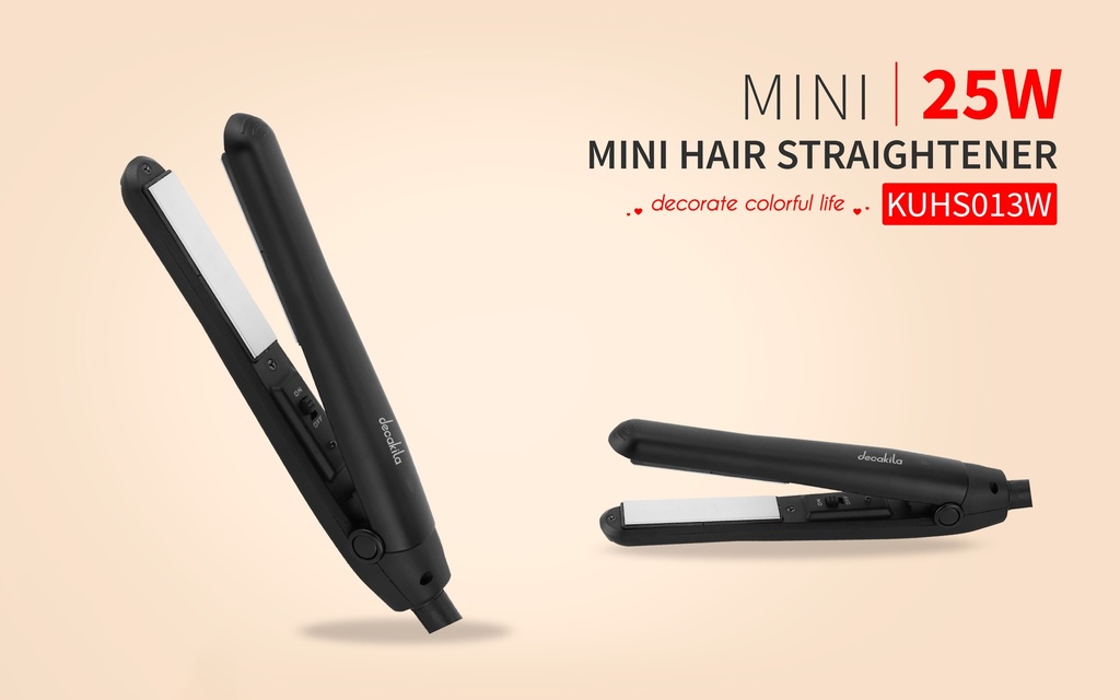 PLANCHA PARA CABELLO 25W ALUMINIO