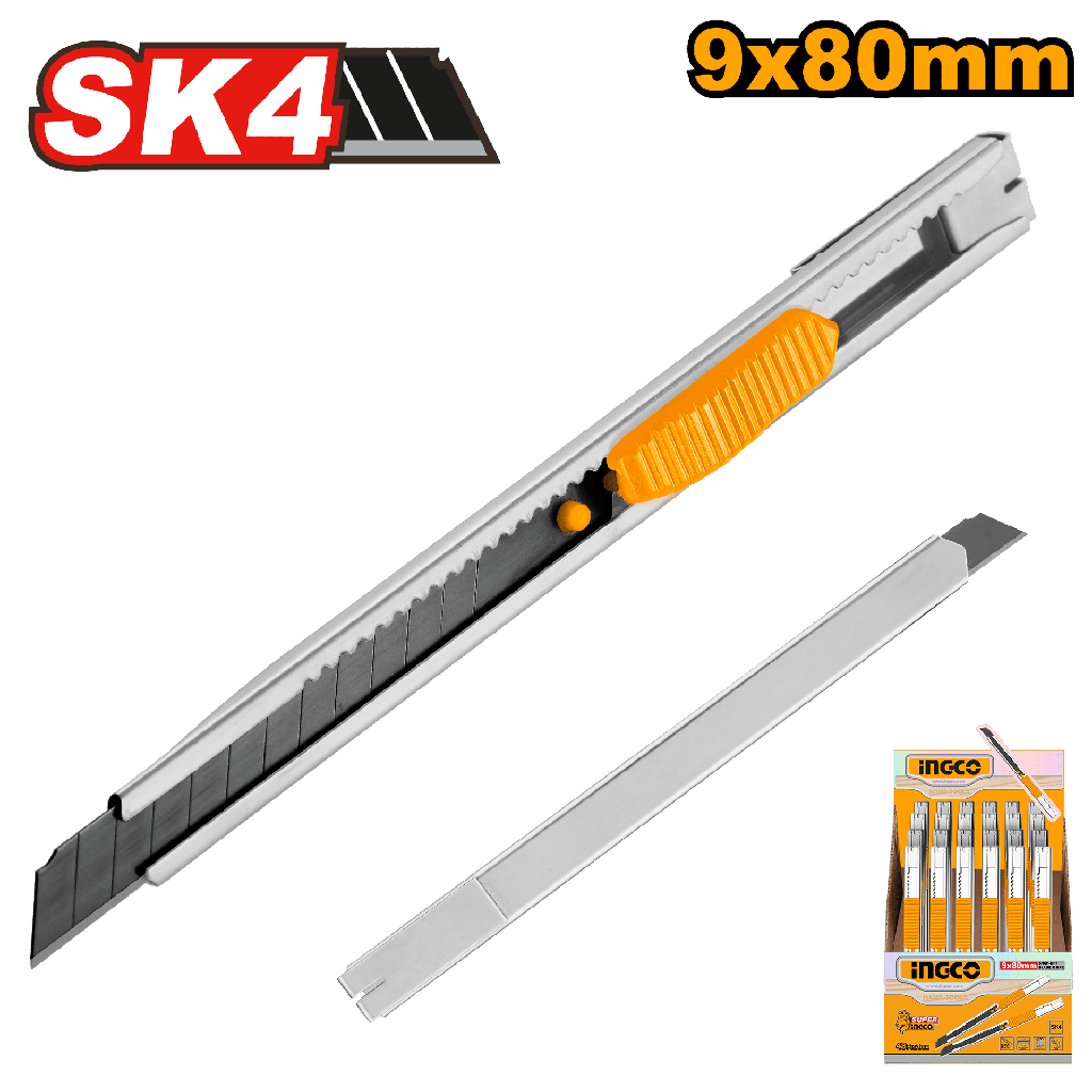 EXACTO CUERPO ACERO INOX 80MM