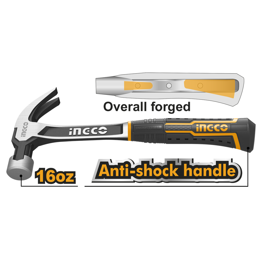 MARTILLO 16OZ ANTI VIBRACION