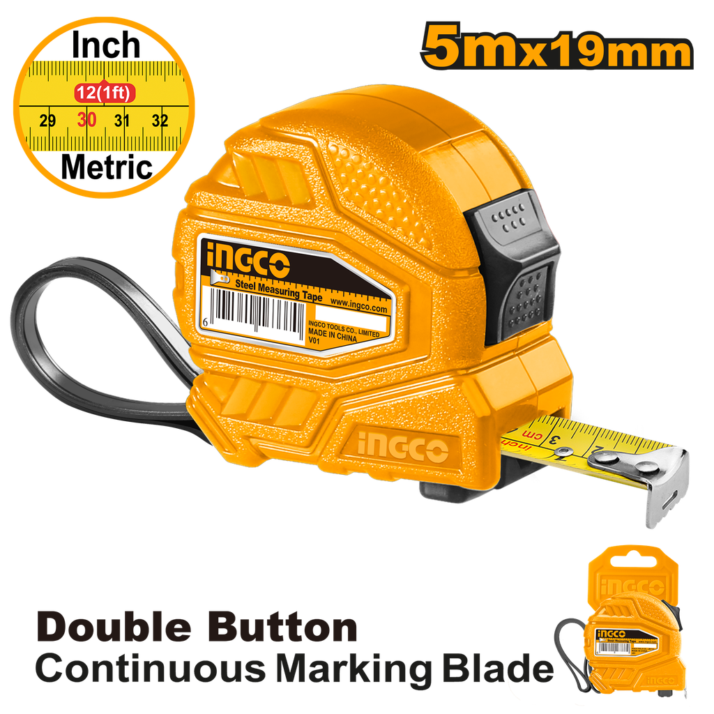 CINTA METRICA 5M X 19MM