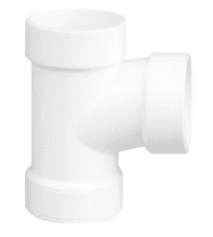 TEE PVC SCH-21 SANIT 4"
