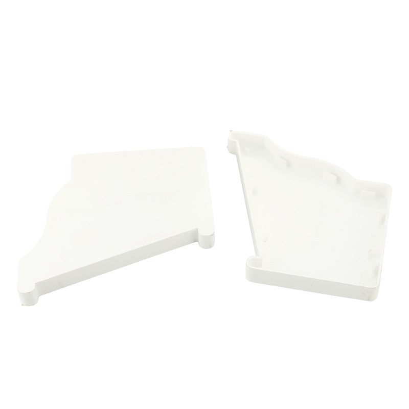 PAR DE TAPAS PARA CANAL PVC COLONIAL DE 4"