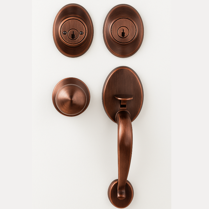 CERRADURA DE LUJO DOBLE LLAVE 71219-TBD AC KEYWAY