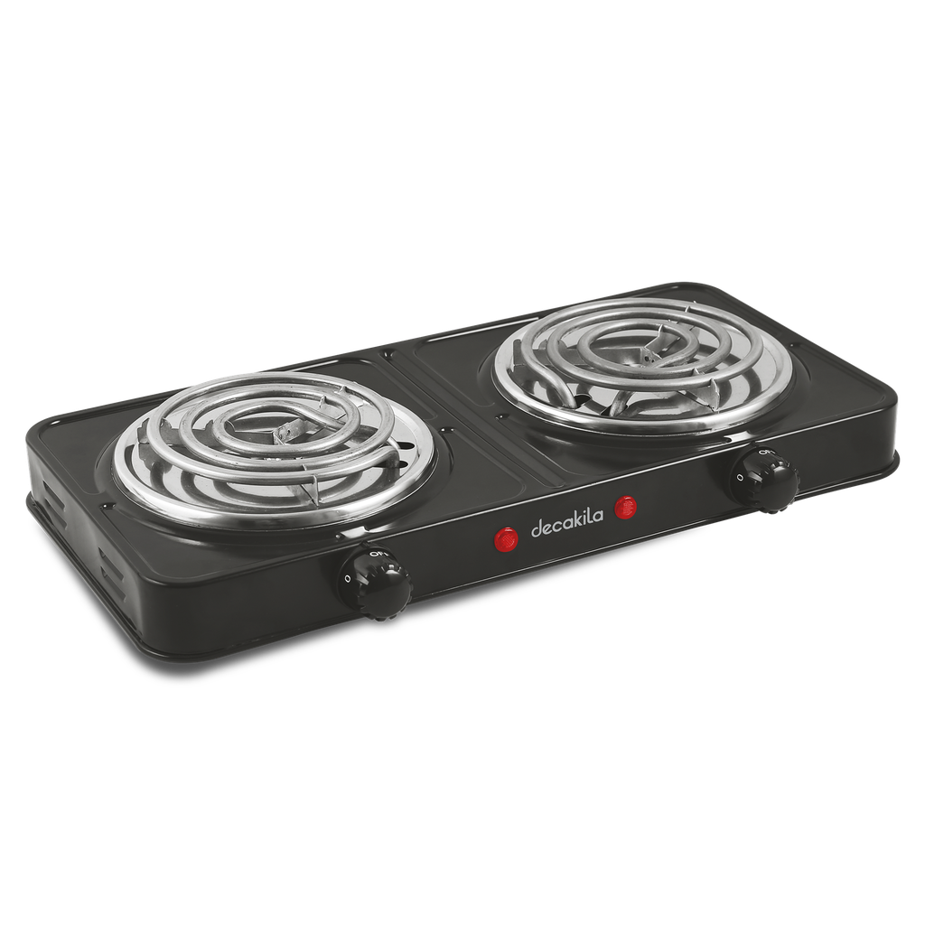 ESTUFA ELECTRICA PORTATIL 2 QUEMADOR 1000W