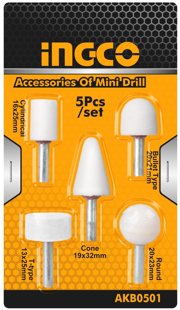 [AGOTADO] JUEGO DE FRESA DESBASTE SET 5 PCS