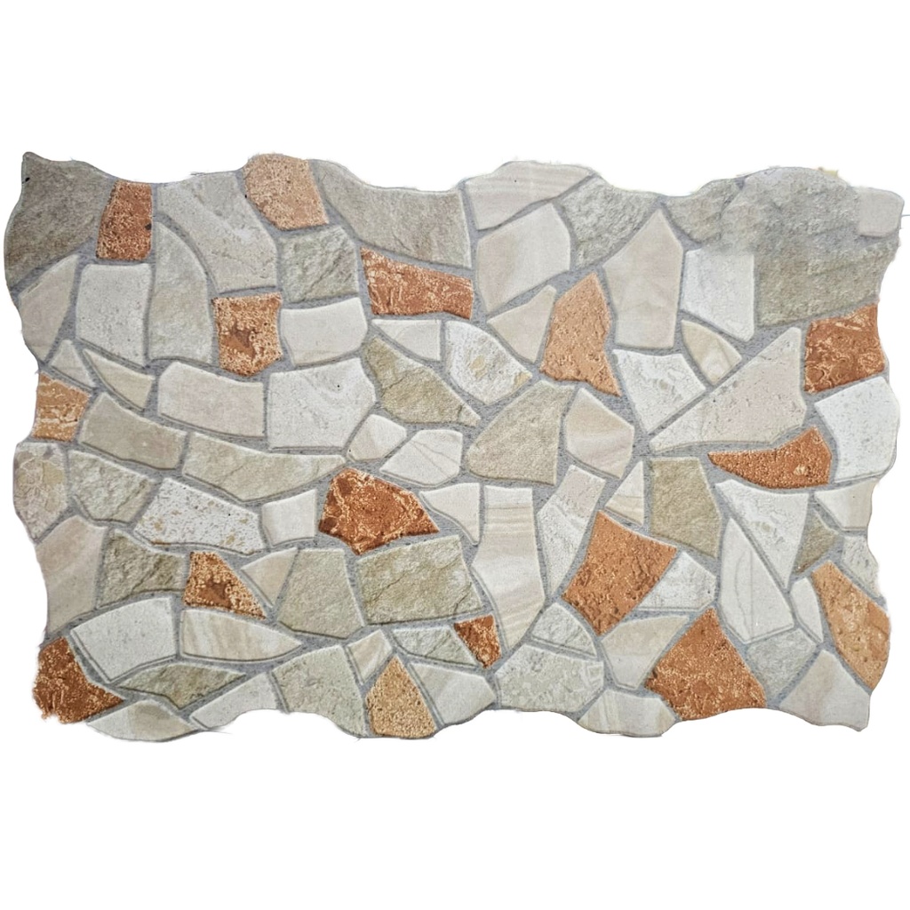 AZULEJO 34 X 50 MOSEICO ROJO (1MT)