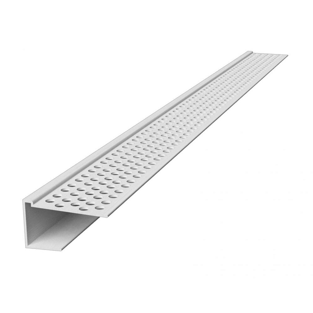 ESQUINERA PVC J-BEAD PARA GYPSUM 1/2" X 10'