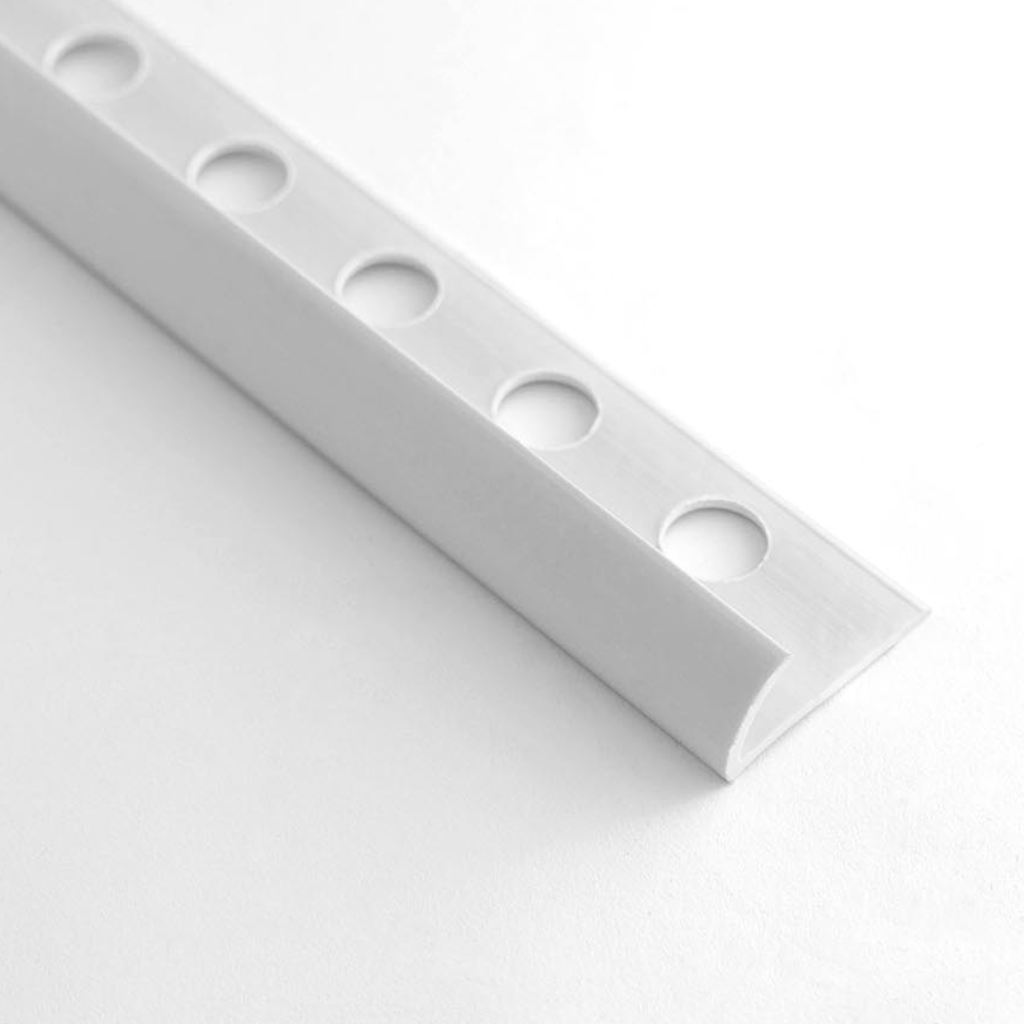 PERFIL PVC CURVO CERRADO BLANCO 11.5mm