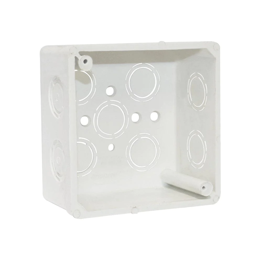 CAJILLA PVC CUADRADA 4" X 4"  X 1/2