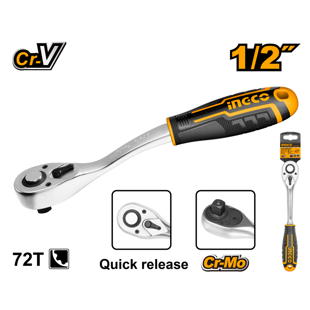 RATCHET 1/2" 72T