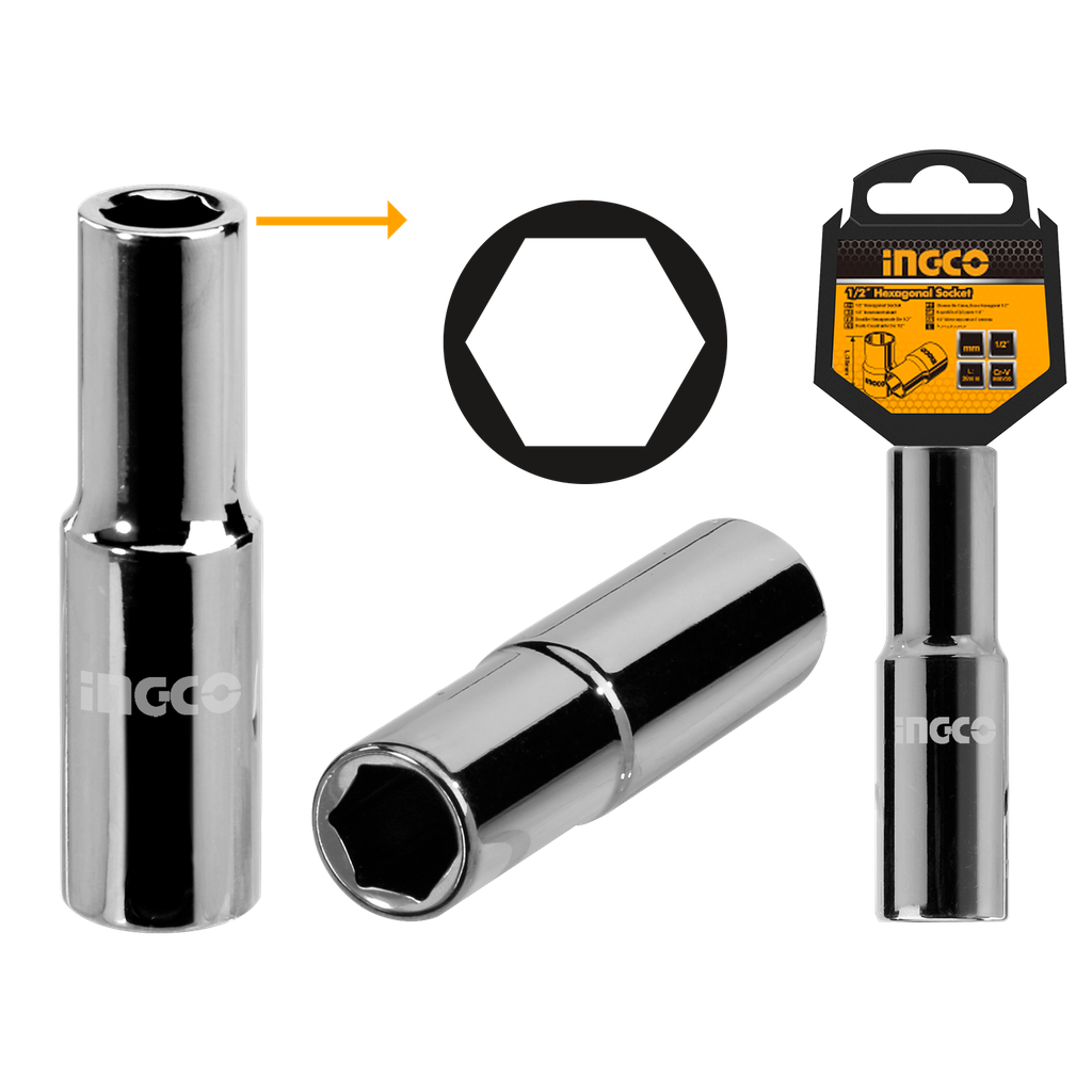 [AGOTADO] SOCKET HEXAGONAL LARGO 1/2 X 21MM 6PT