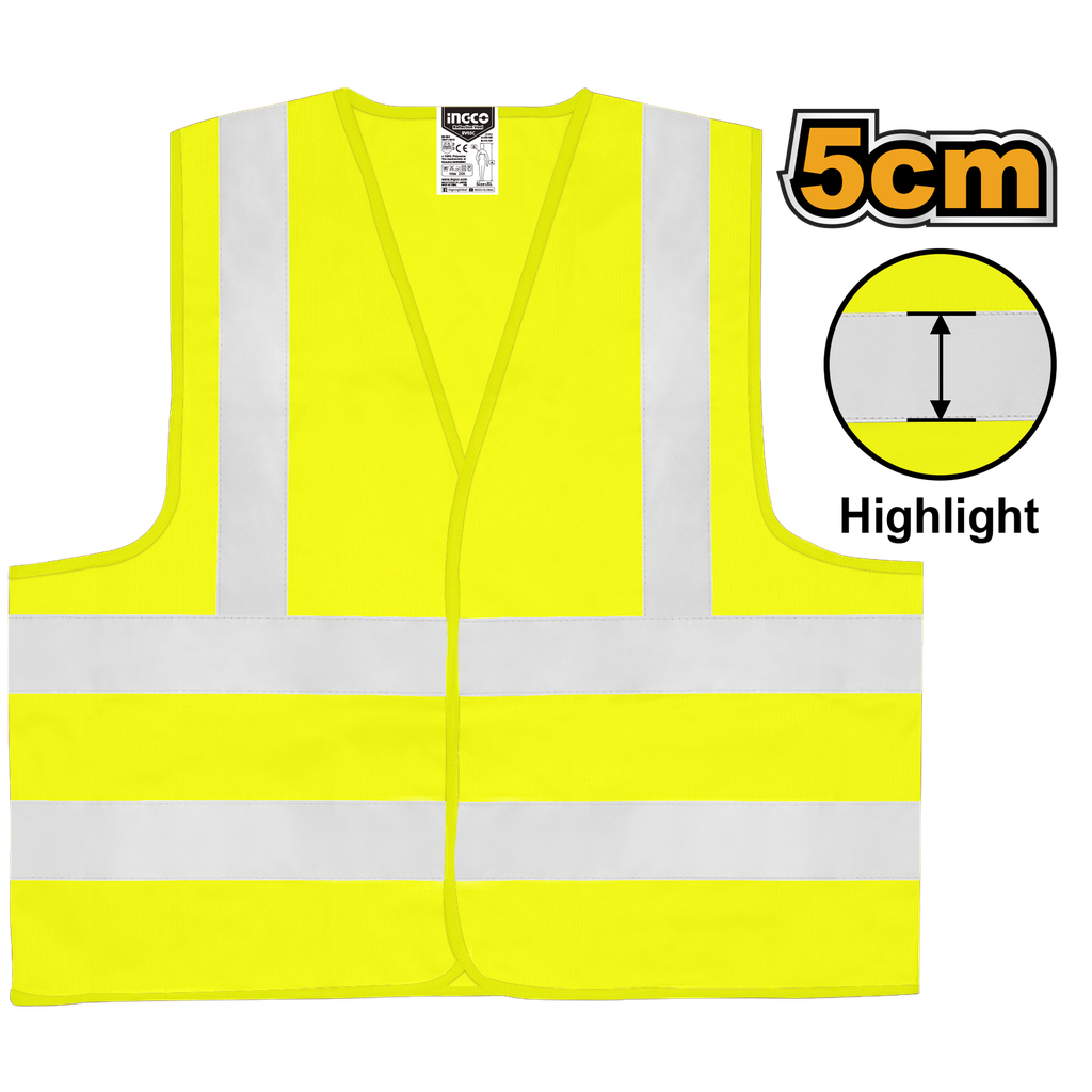 CHALECO REFLECTIVO XL AMARILLO