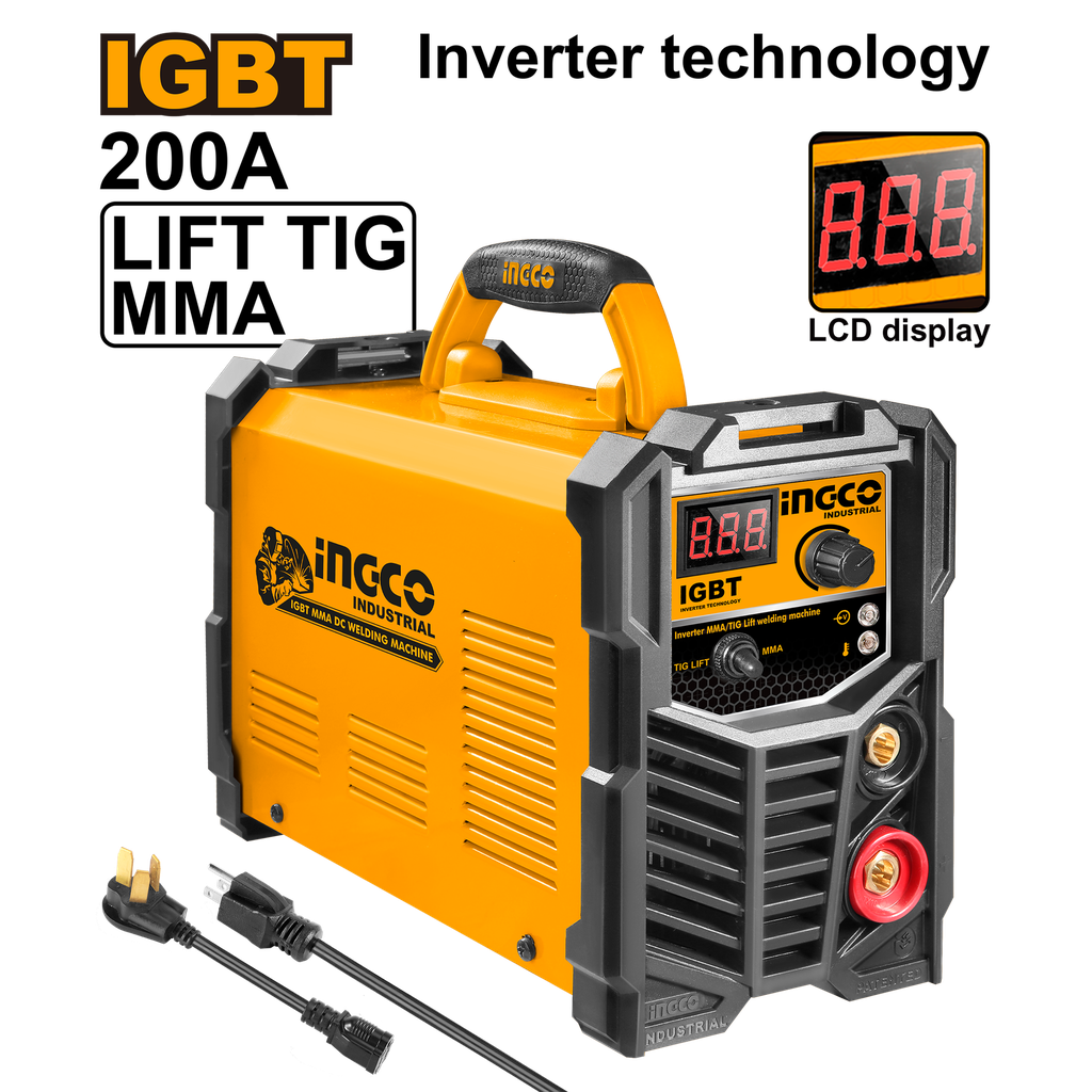 [AGOTADO] MAQUINA DE SOLDAR INVERTER MMA/TIG LIFT 110V 200A