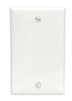 TAPA CIEGA PLASTICA 2 X 4 BLANCA U10