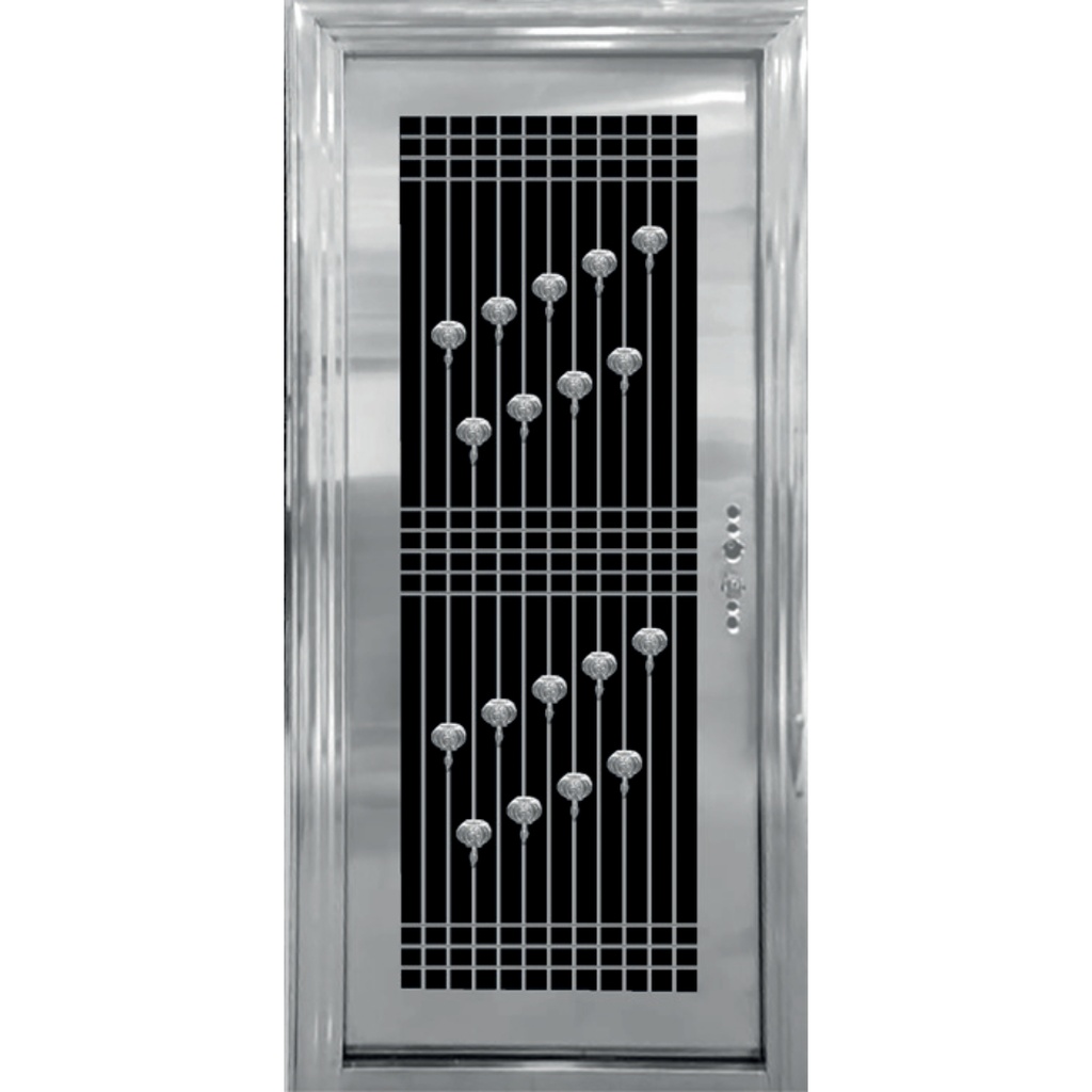 PUERTA MULTILOCK ACERO INOX IZQUIERDA YX15-2046